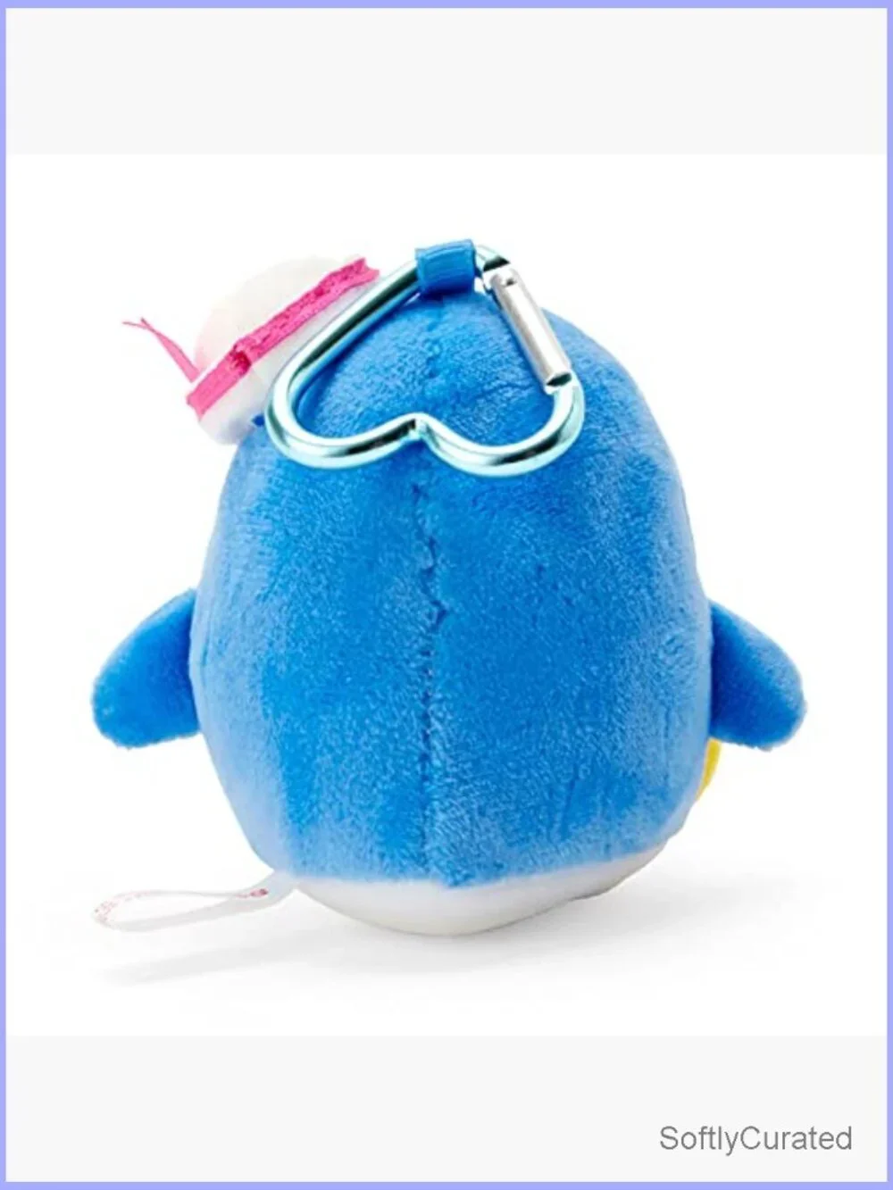 Sanrio Mini Mascot Holder Keychain 2023 Tuxedo Sam Plush Charm